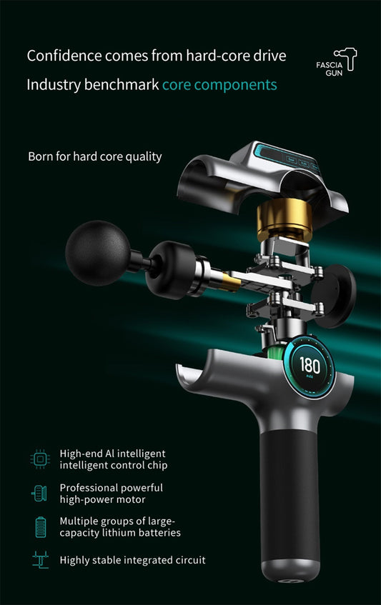 Muscle Relaxation Silent Electric LCD Fascia - PulsePrime