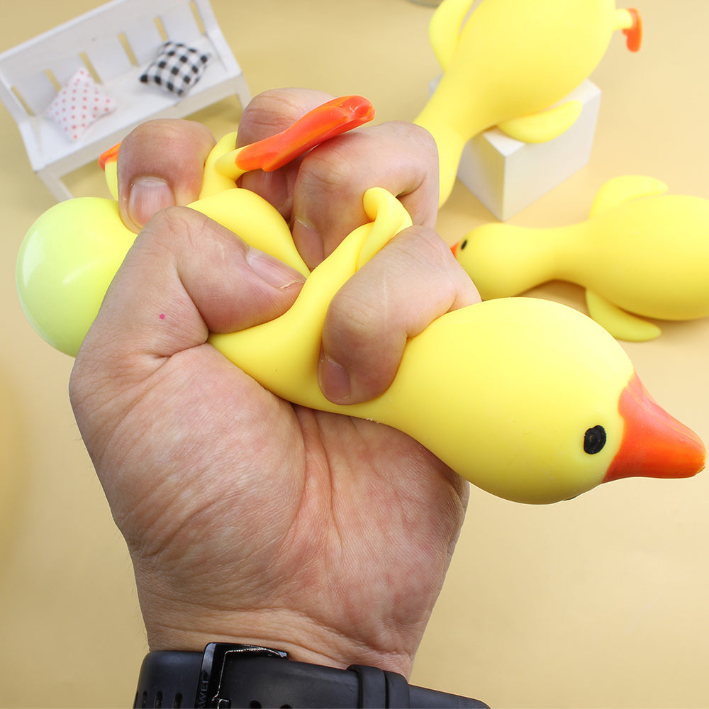 3-Piece Big Duck Squeezing Stress Relief Toys – Fun & Relaxing