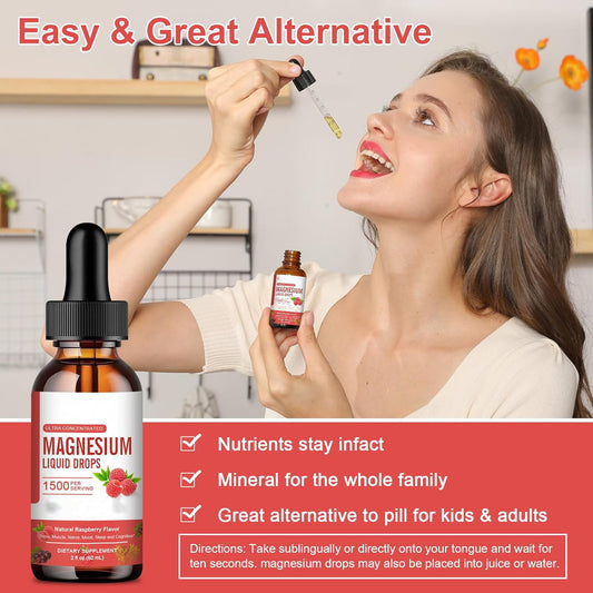 Magnesium Glycinate Drops - PulsePrime