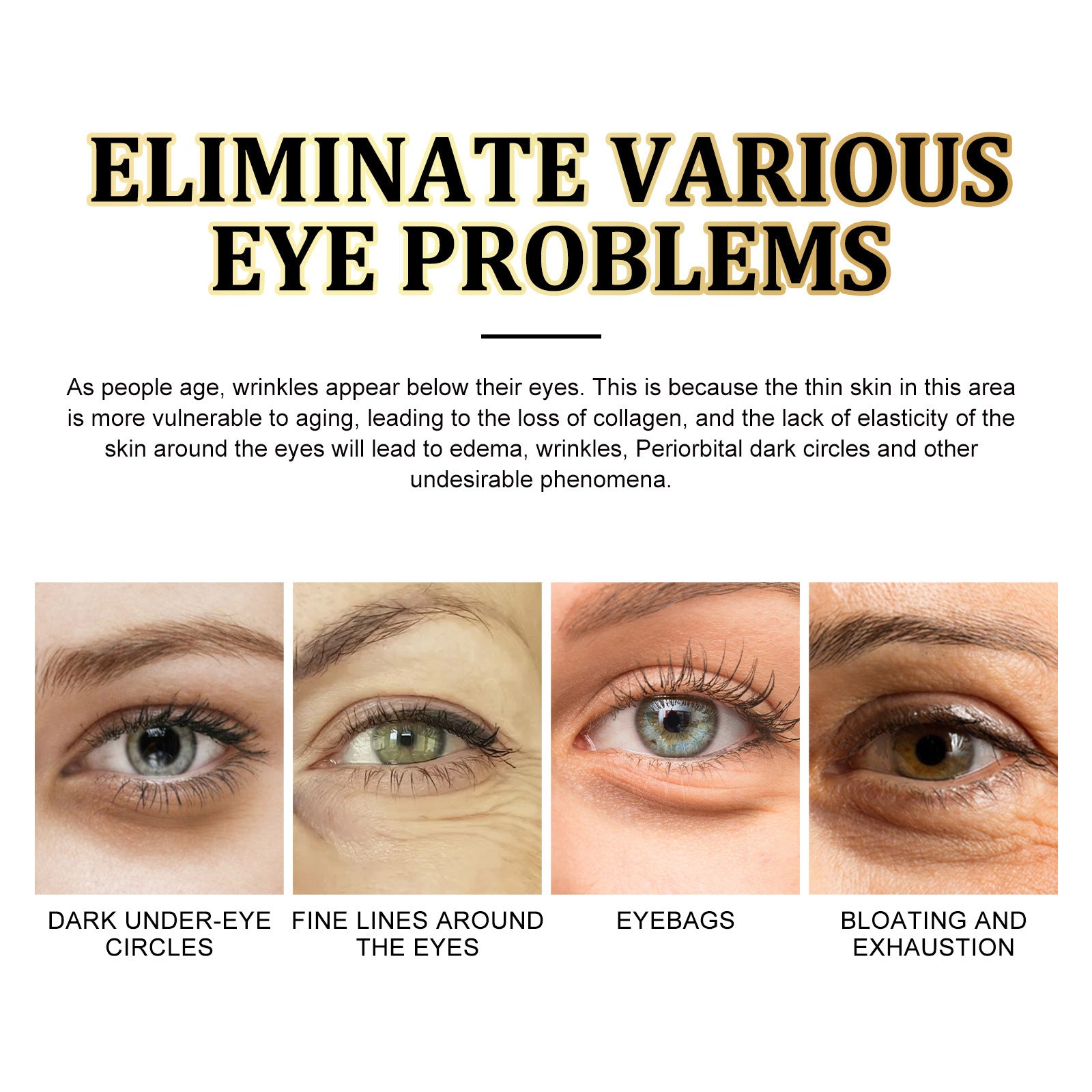 Gold Snail Collagen Eye Mask - PulsePrime