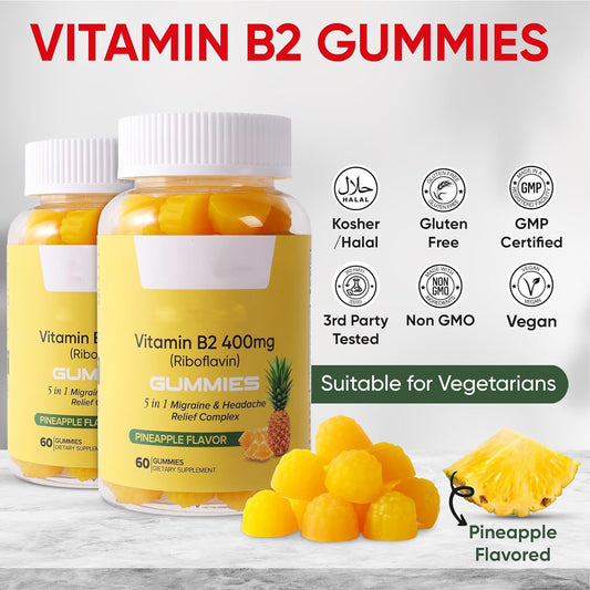 Vitamin B2 Gummies - PulsePrime