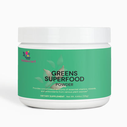 Green Superfood Powder – Nutrient-Rich Blend for Energy, Digestion & Overall Wellness