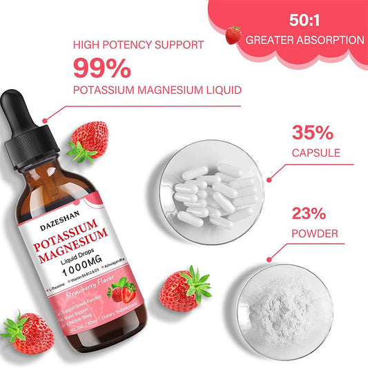 Potassium Magnesium Drops Sun Tanning Drops Natural - PulsePrime