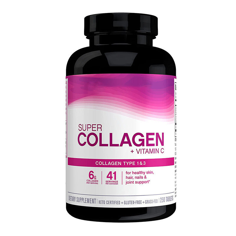 Collagen Tablet 250 Tablets - PulsePrime