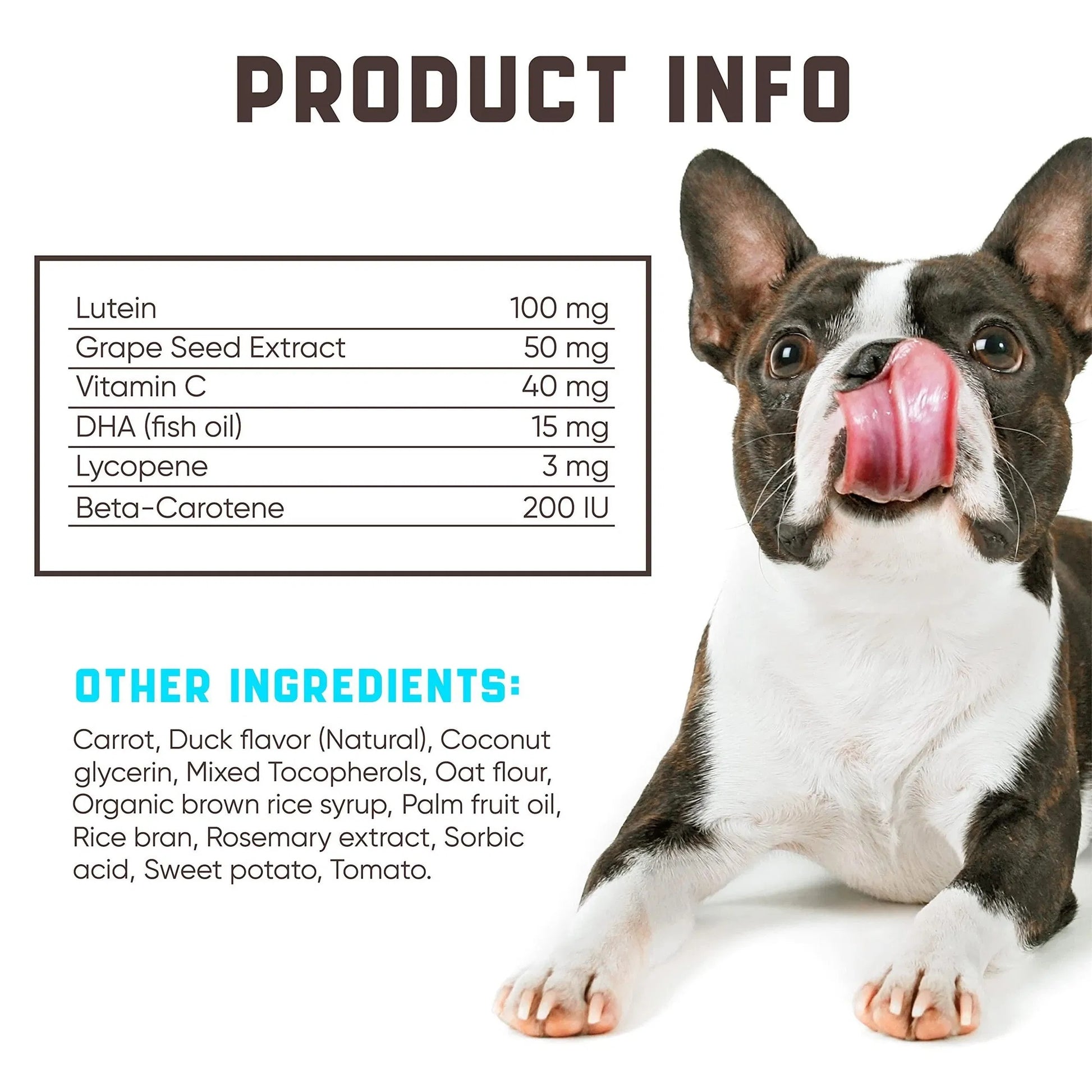 Do Not Sell On Amazon Eye Vitamins For Dogs Dog Vision Supplement For Tear Stains Dog Eye Care Immune Support Vitamin