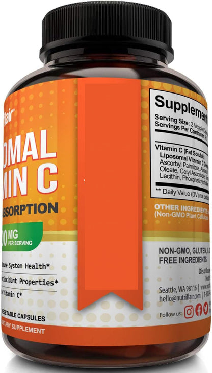 VC Vitamin C Capsules - PulsePrime
